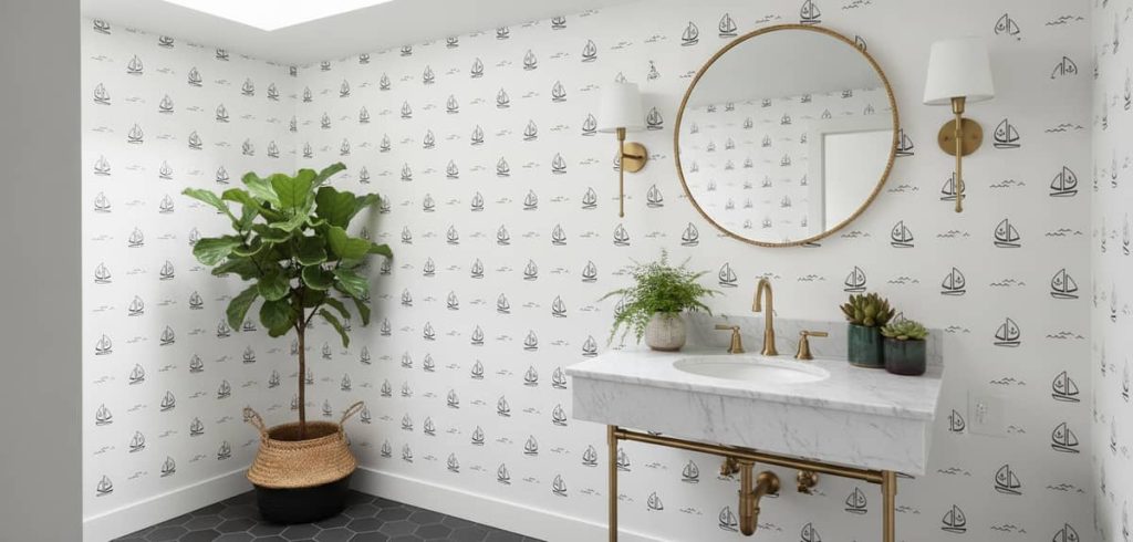 Monochrome Sailing - This charming monochrome sailing wallpaper features delightful sailboats and wave motifs that spark