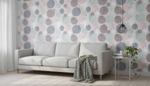 Morelia Rains - The Morelia Rains Wallpaper brings serene elegance to your space with its delicate composition of painted