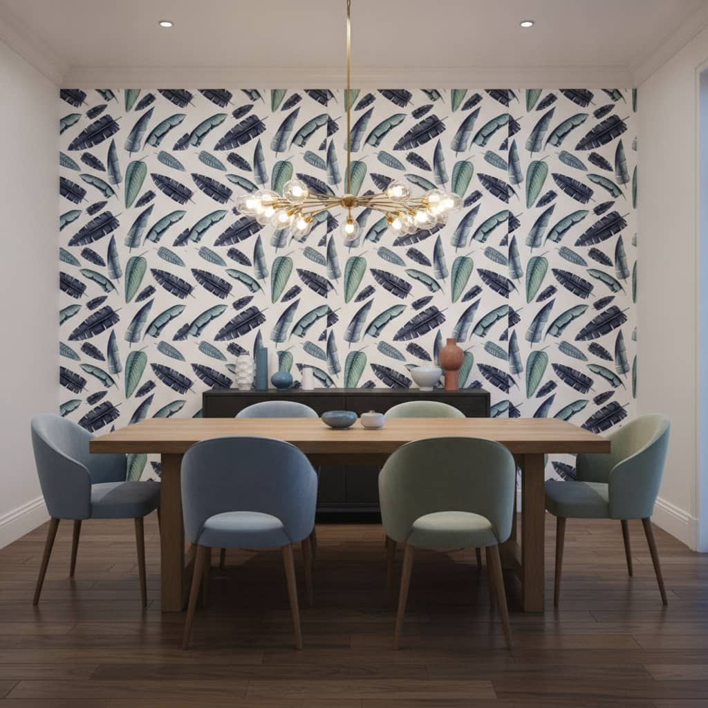 Ombre Frond Wallpaper 3 Wallpaper and Wall Murals South Africa Ombre Frond Wallpaper - Image 3