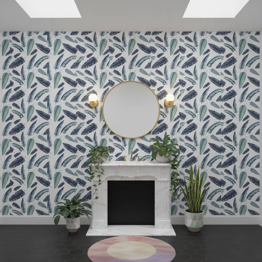 Ombre Frond Wallpaper 4 Wallpaper and Wall Murals South Africa Ombre Frond Wallpaper - Image 4