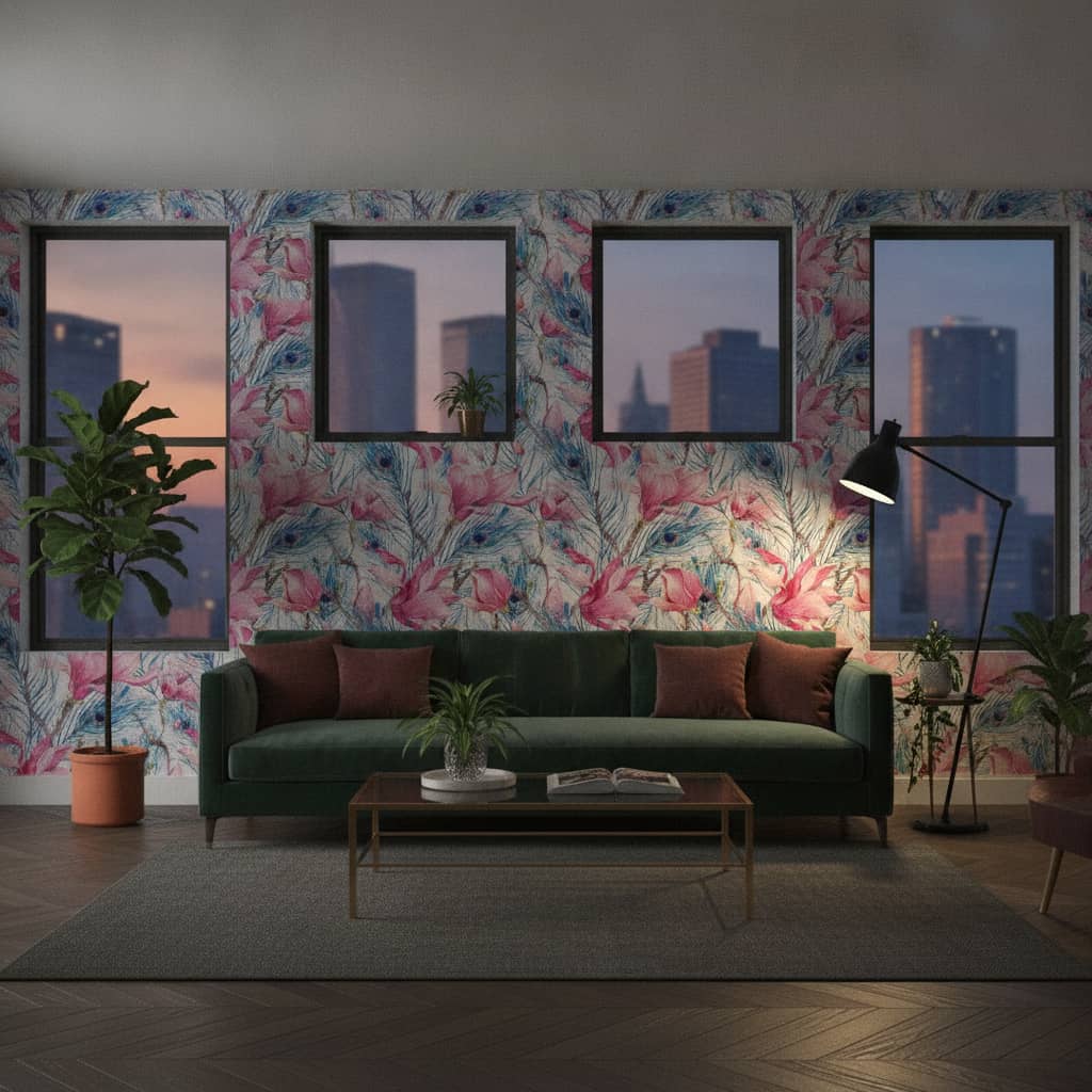 Plume Portrait Wallpaper 1 Wallpaper and Wall Murals South Africa Plume Portrait Wallpaper