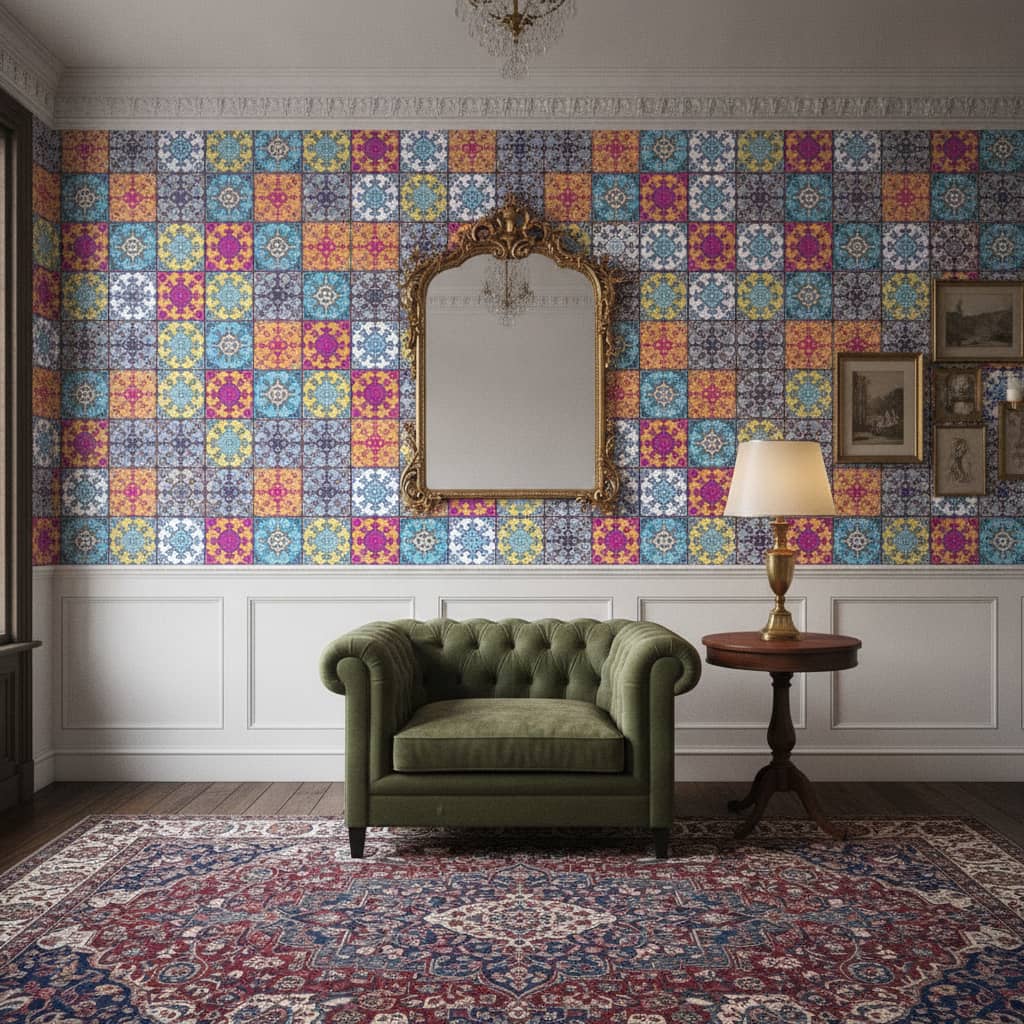 Såo Tile Wallpaper 4 Wallpaper and Wall Murals South Africa Såo Tile Wallpaper - Image 4