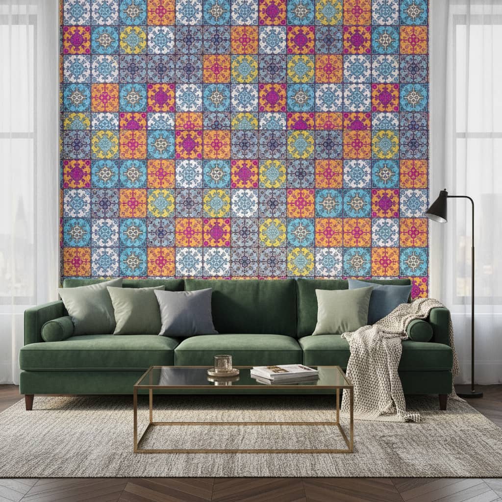 Såo Tile Wallpaper 3 Wallpaper and Wall Murals South Africa Såo Tile Wallpaper - Image 3