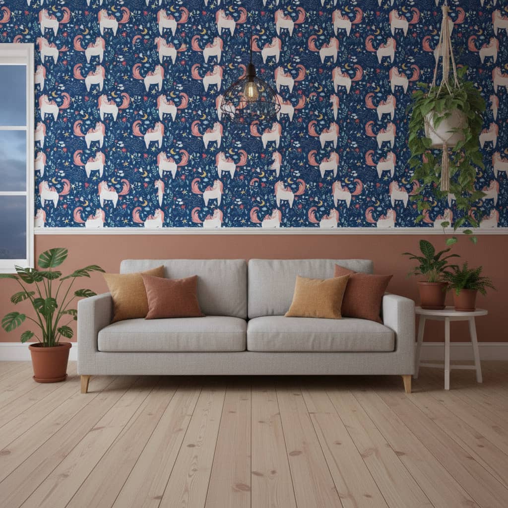 Sassy Unicorn Wallpaper 2 Wallpaper and Wall Murals South Africa Sassy Unicorn Wallpaper - Image 2