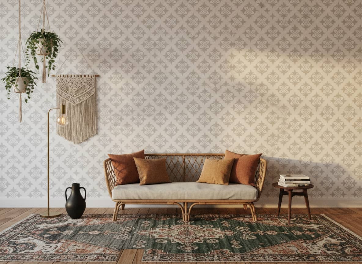 Tabulated Grace Wallpaper 2 Wallpaper and Wall Murals South Africa Tabulated Grace Wallpaper - Image 2