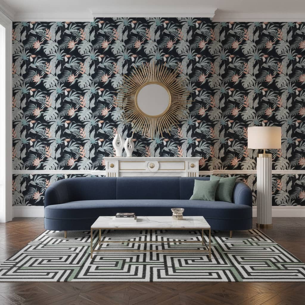 Toucan Nightfall Wallpaper 1 Wallpaper and Wall Murals South Africa Toucan Nightfall Wallpaper