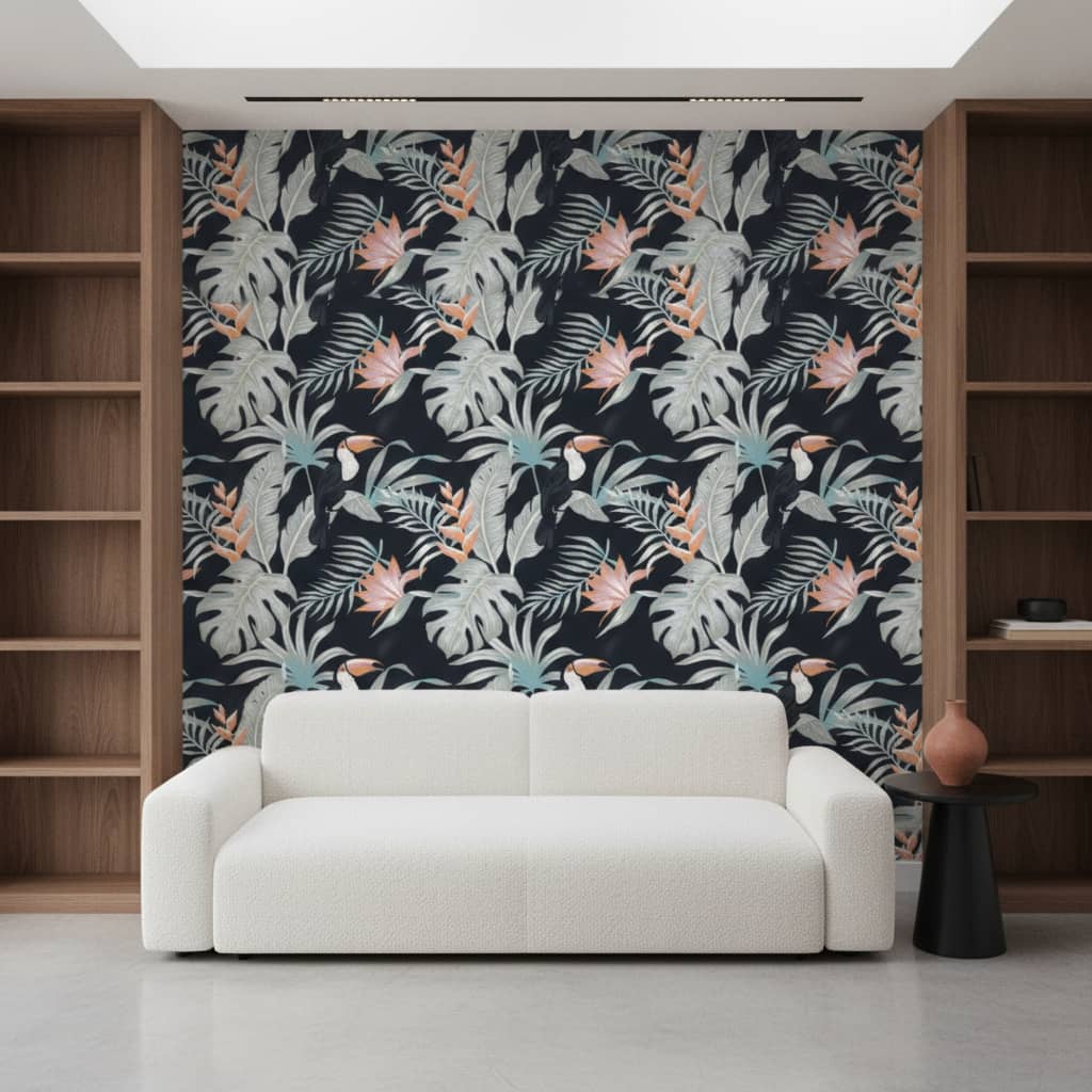 Toucan Nightfall Wallpaper 2 Wallpaper and Wall Murals South Africa Toucan Nightfall Wallpaper - Image 2