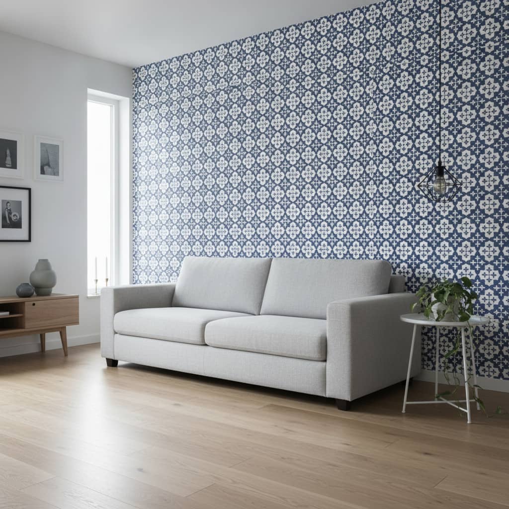 Vega Tile Wallpaper 4 Wallpaper and Wall Murals South Africa Vega Tile Wallpaper - Image 4