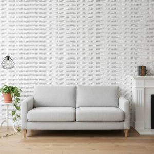 Vertical Virgule - This striking Vertical Virgule Wallpaper features dynamic hand-drawn lines arranged in vertical rhythms,