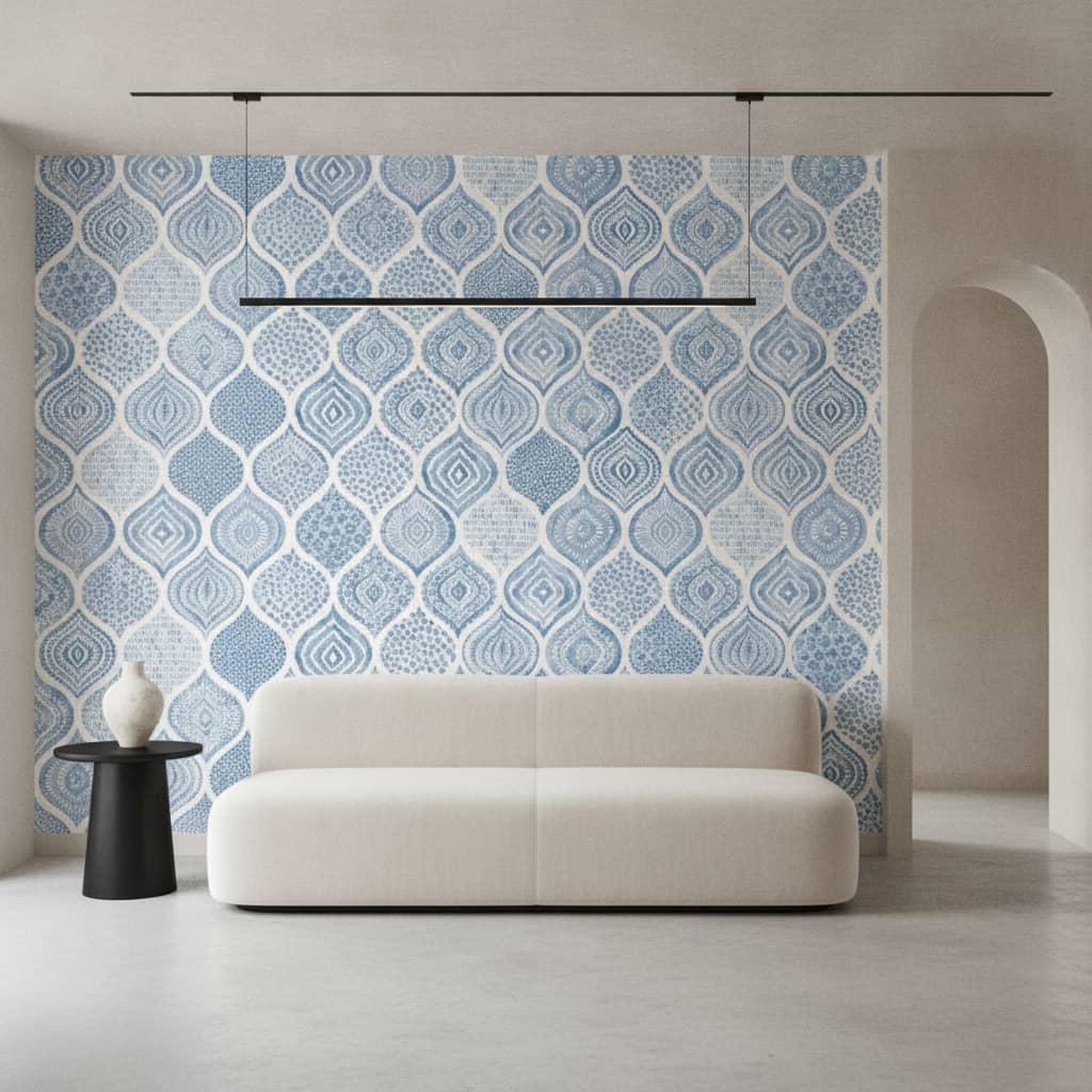 Vintage Blue Wallpaper 3 Wallpaper and Wall Murals South Africa Vintage Blue Wallpaper - Image 3