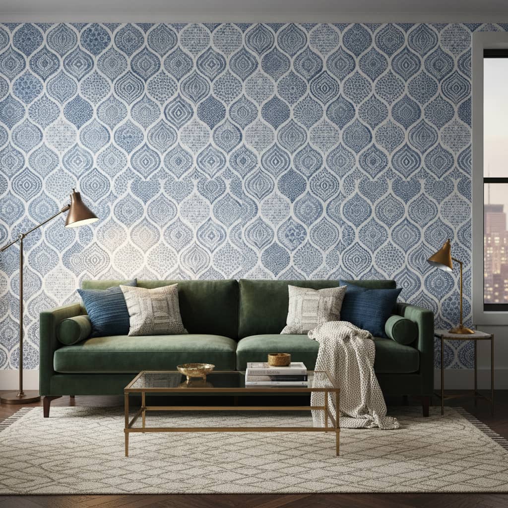 Vintage Blue Wallpaper 1 Wallpaper and Wall Murals South Africa Vintage Blue Wallpaper