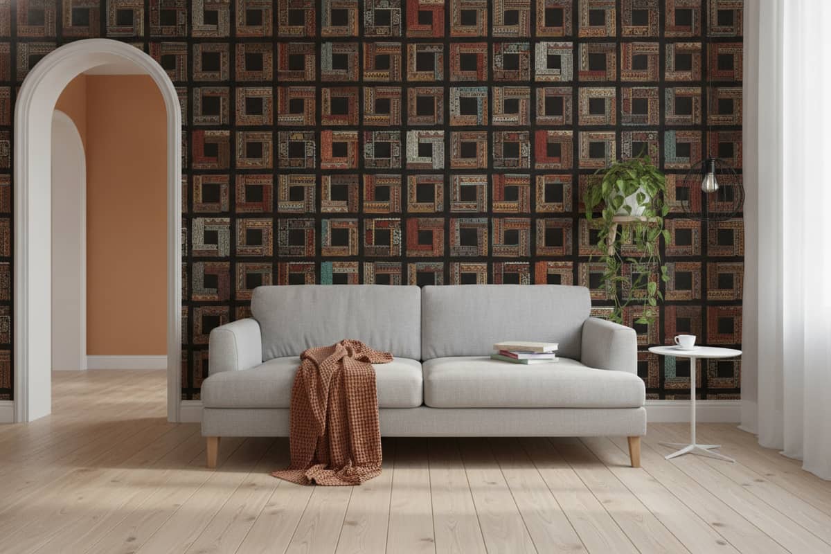 Zamora Cubes Wallpaper 2 Wallpaper and Wall Murals South Africa Zamora Cubes Wallpaper - Image 2