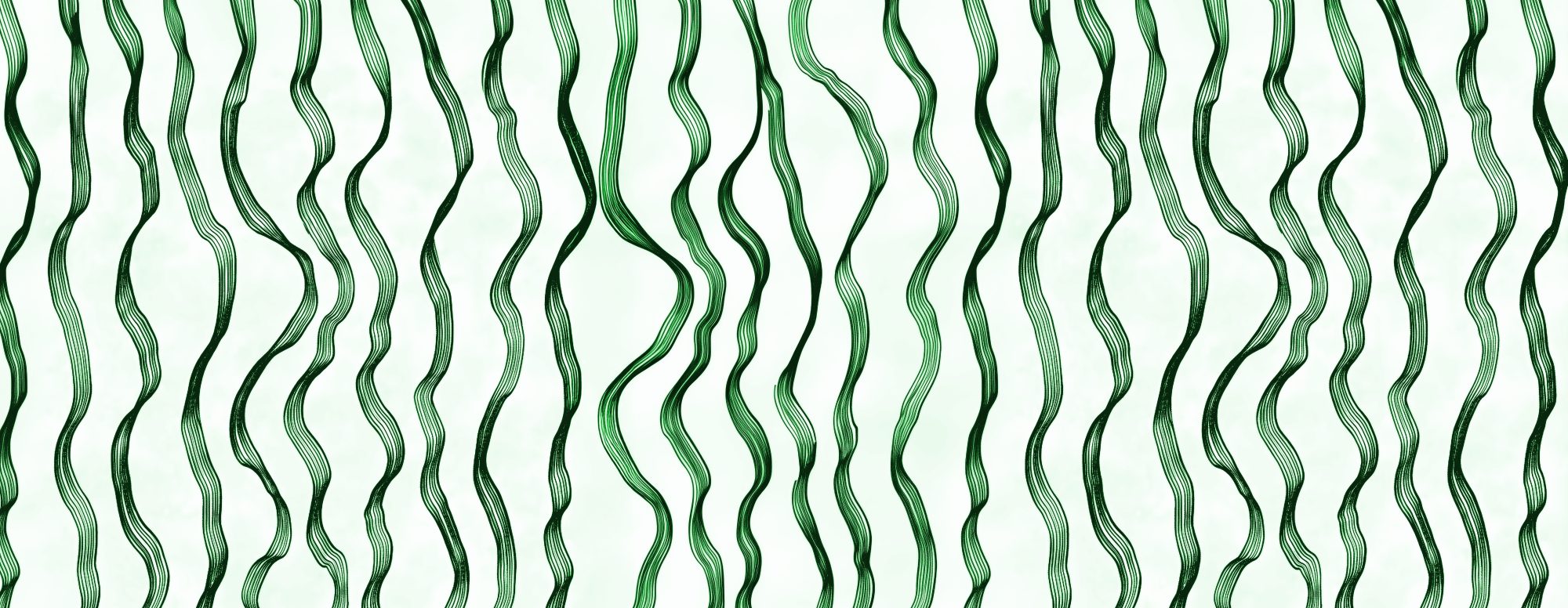 Verdant Reed Lines 3 Wallpaper and Wall Murals South Africa Verdant Reed Lines, wavy reed lines in green, mint white colours mural - WallpaperOnline