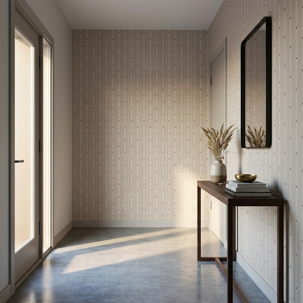 Herringbone Pinstripe Weave 2 Wallpaper and Wall Murals South Africa Herringbone Pinstripe Weave shown in a living room