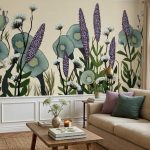 Moonlit Meadow Mural