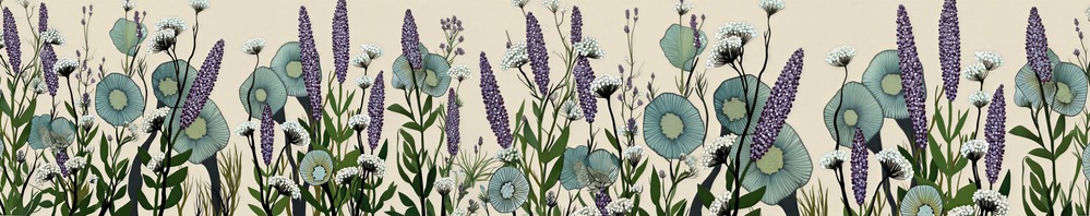 Moonlit Meadow Mural 4 Wallpaper and Wall Murals South Africa Moonlit Meadow Mural