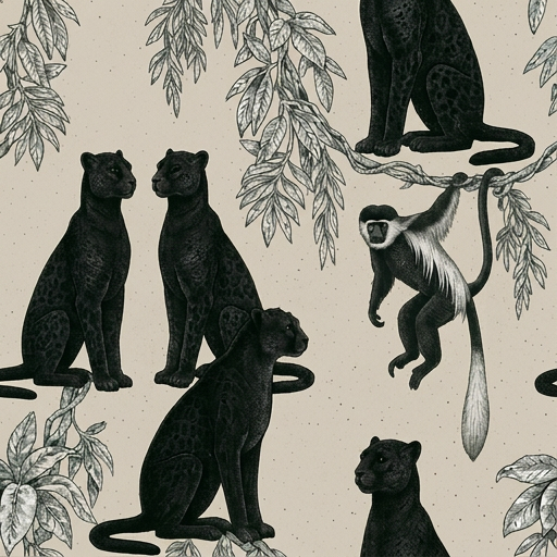 Panther Canopy 3 Wallpaper and Wall Murals South Africa Panther Canopy
