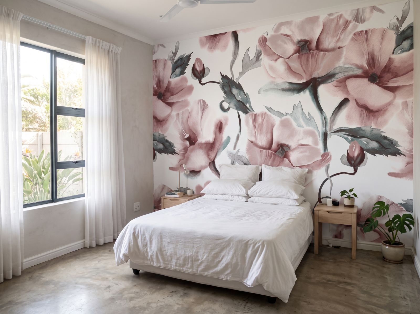 Mural Textured Soul 1 Wallpaper and Wall Murals South Africa Mural Textured Soul shown in a bedroom