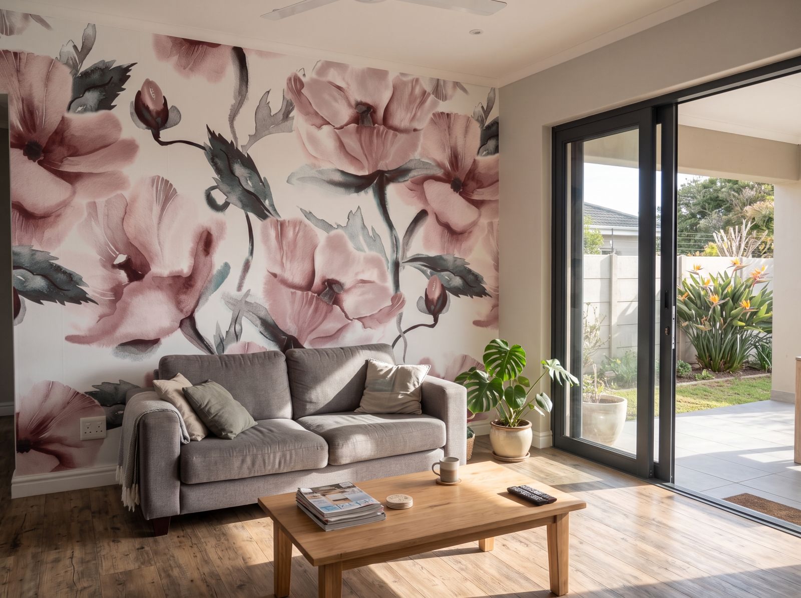 Mural Textured Soul 3 Wallpaper and Wall Murals South Africa Mural Textured Soul shown in a living room