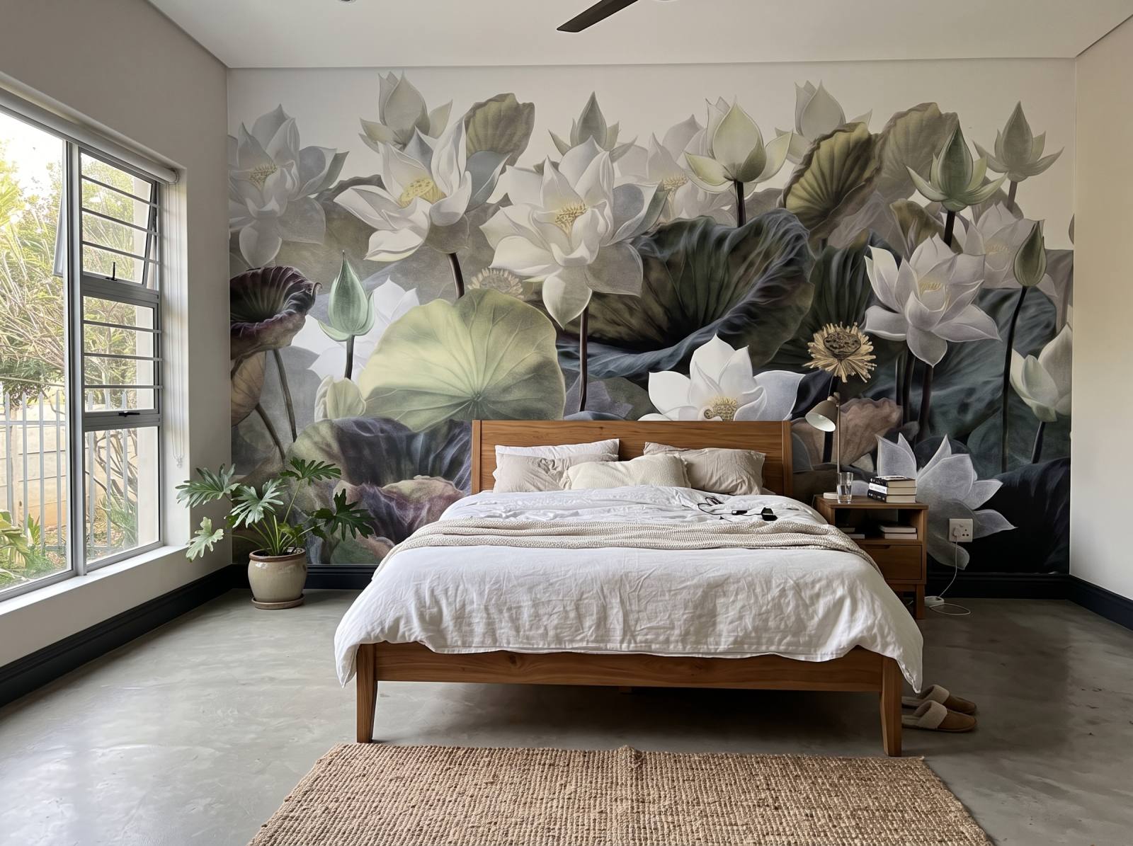 Mural Trumpets 1 Wallpaper and Wall Murals South Africa Mural Trumpets shown in a bedroom