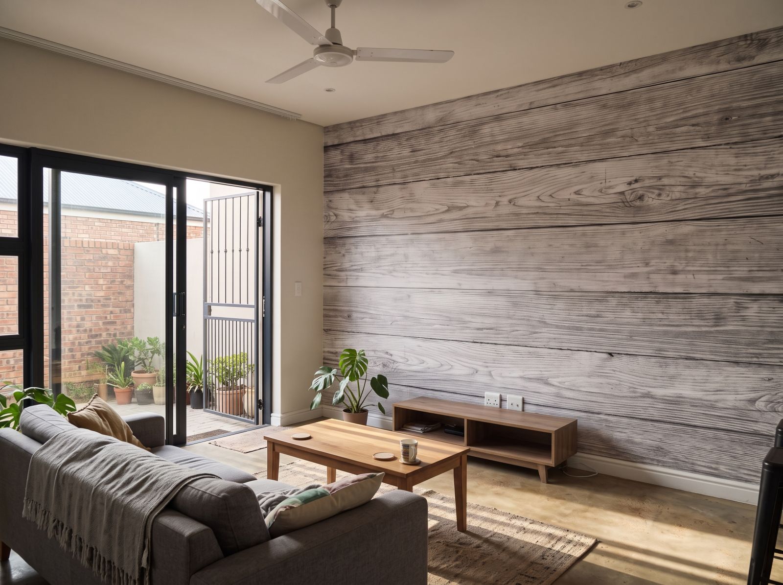 Mural Horizontal Grove 3 Wallpaper and Wall Murals South Africa Mural Horizontal Grove shown in a living room