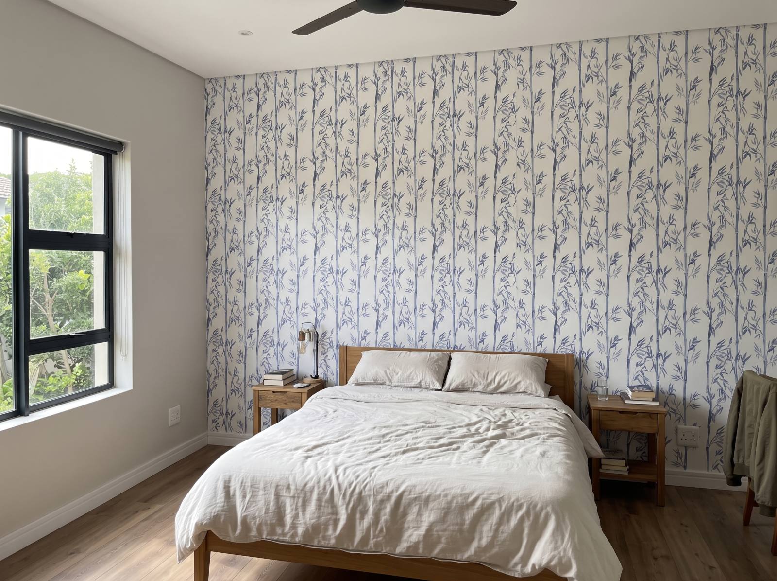 Watermark Bam Wallpaper 2 Wallpaper and Wall Murals South Africa Watermark Bam Wallpaper shown in a bedroom