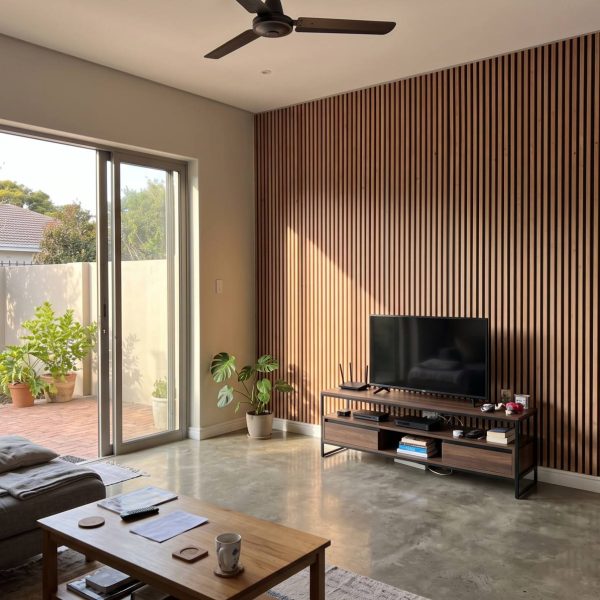 Mural Vertical Timber