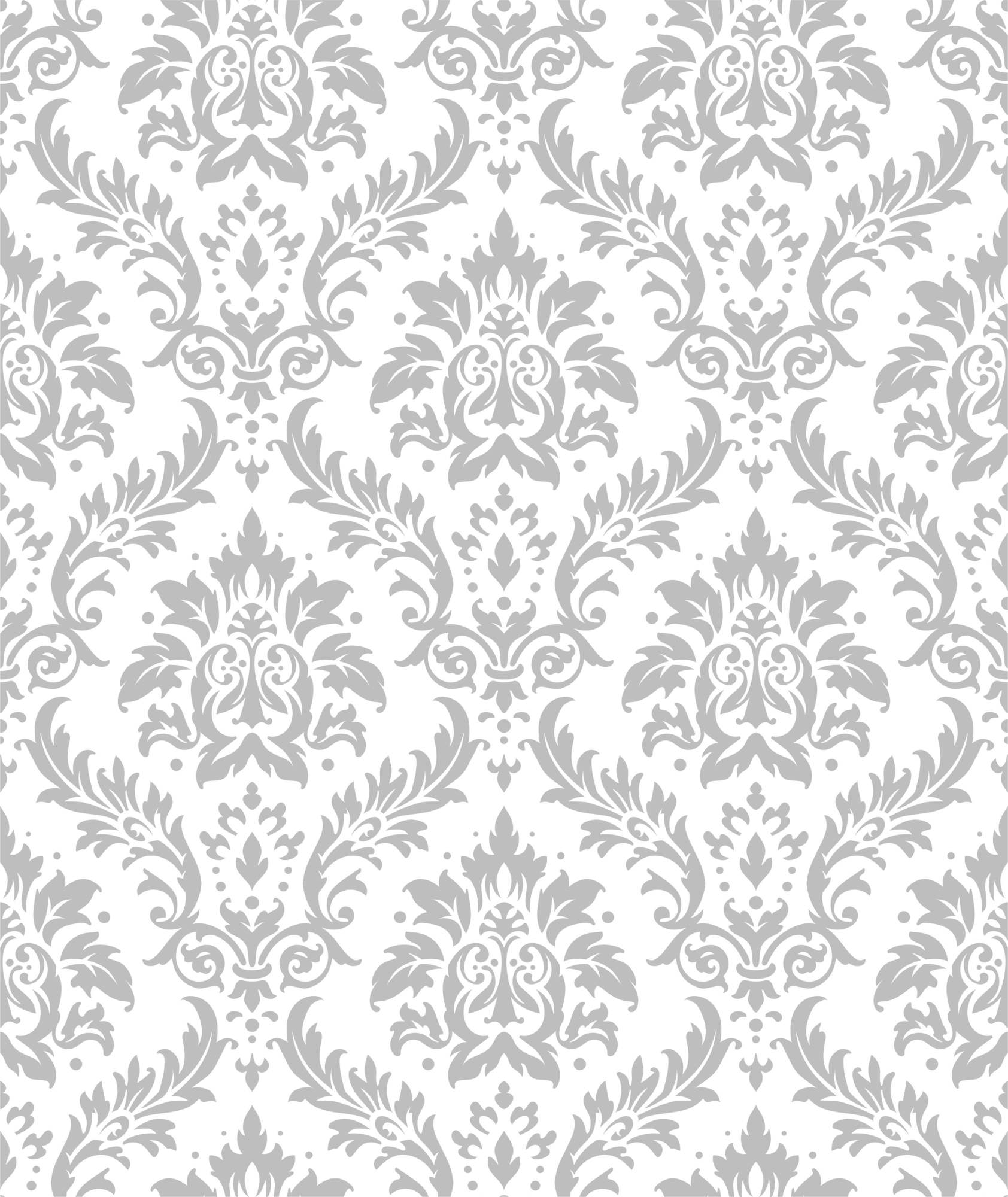 Classic Damask Wallpaper 2 Wallpaper and Wall Murals South Africa Classic Damask Wallpaper, damask motif in grey and white wallpaper - WallpaperOnline