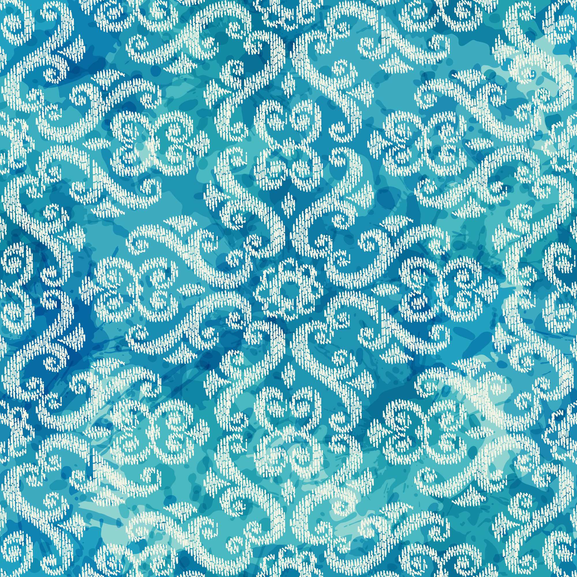 Crystal Clear Wallpaper 2 Wallpaper and Wall Murals South Africa Crystal Clear Wallpaper, damask scrollwork in teal, blue and white wallpaper - WallpaperOnline