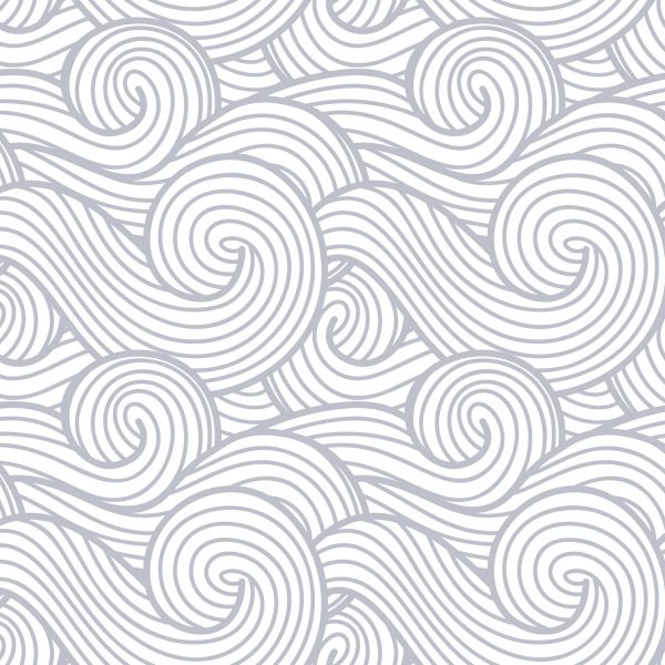 Silver Swirl Waves, wave swirl pattern in grey and white wallpaper - WallpaperOnline