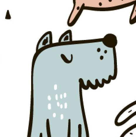 Mural Pupper 4 Wallpaper and Wall Murals South Africa Mural Pupper close-up showing texture and colour