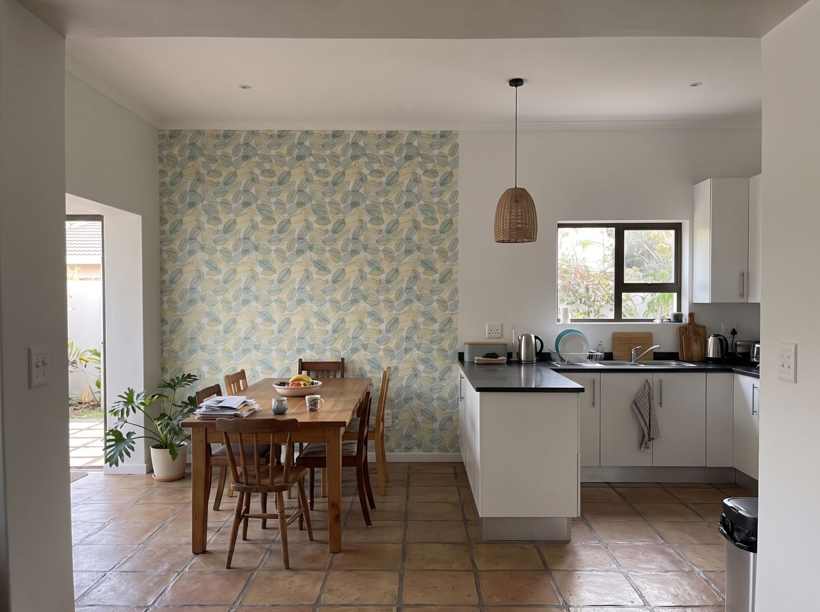 Wilde Spring Wallpaper 3 Wallpaper and Wall Murals South Africa Wilde Spring Wallpaper shown in a kitchen