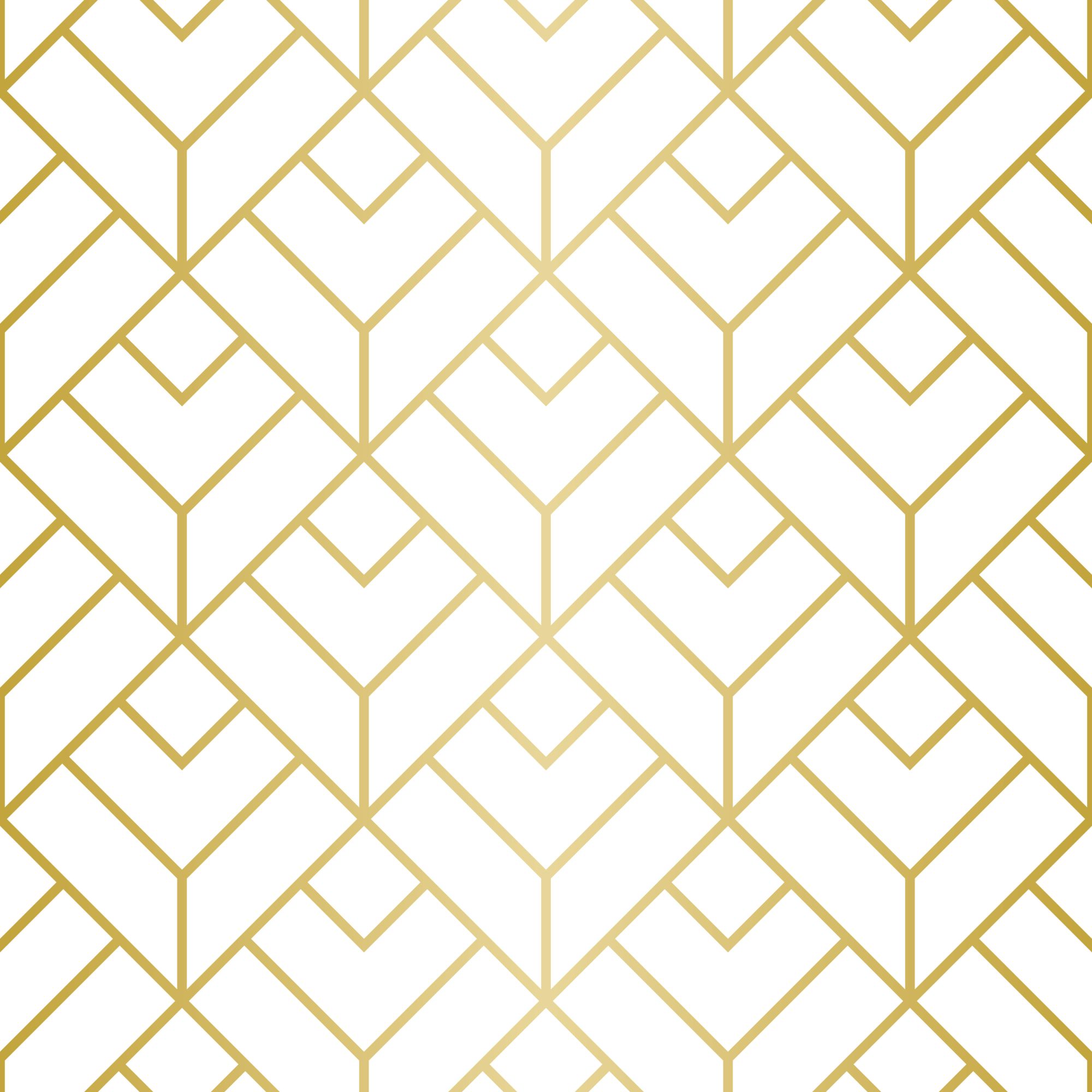Venn Wallpaper 2 Wallpaper and Wall Murals South Africa Venn Wallpaper, geometric diamond and chevron pattern in gold and white wallpaper - WallpaperOnline