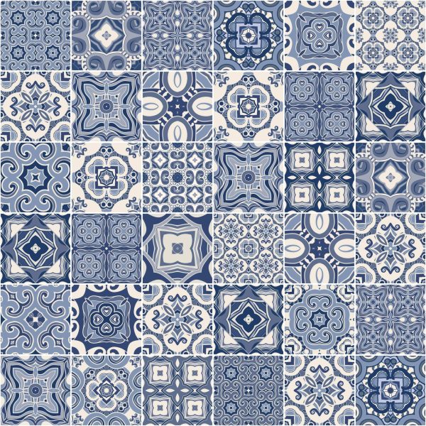 Zurbarán Tile Wallpaper