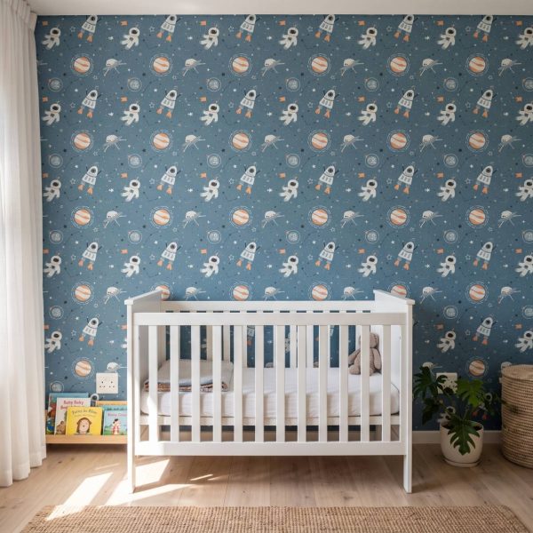 Blue Space Zone Wallpaper