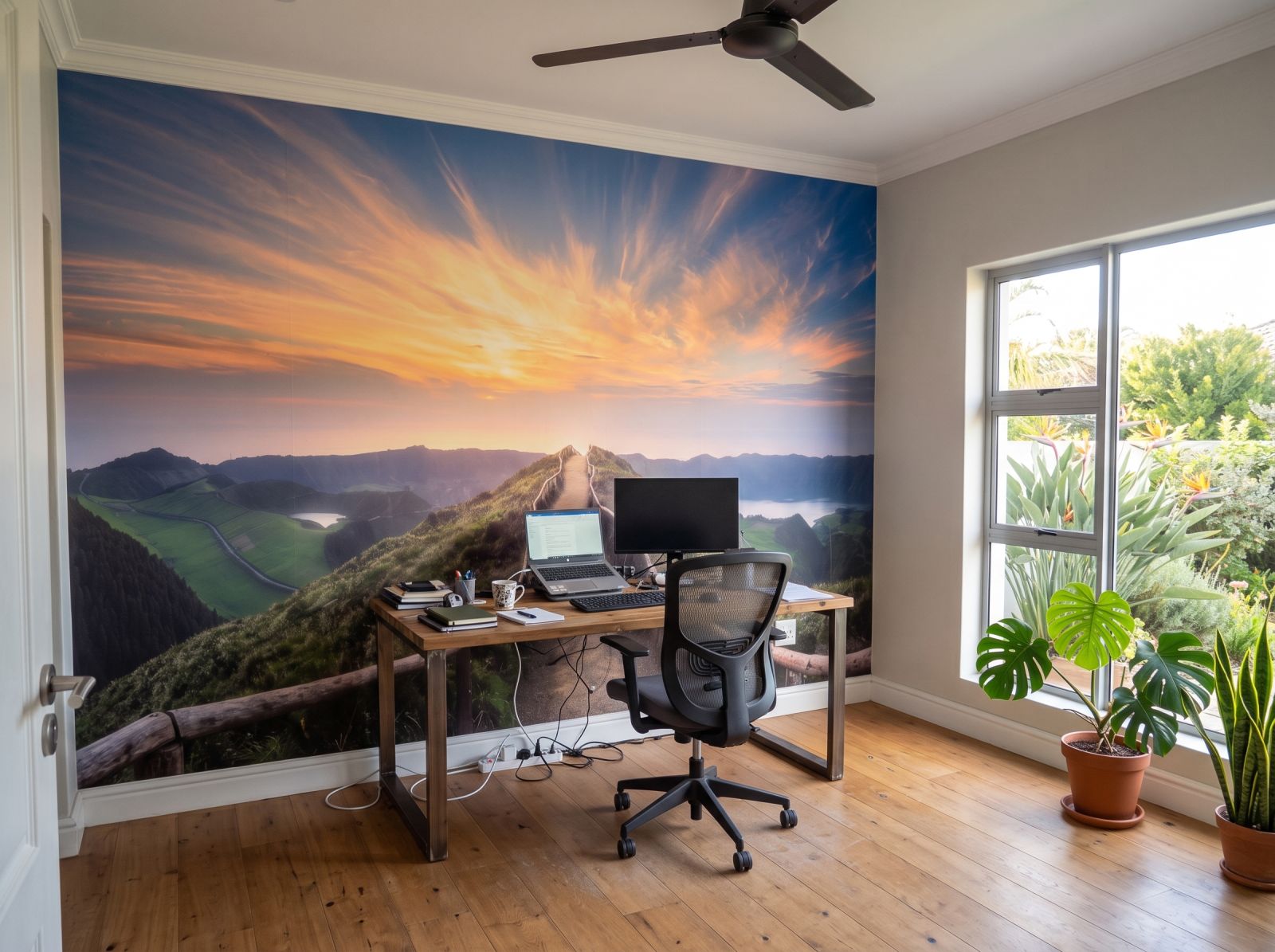 Mural Walk with Me 3 Wallpaper and Wall Murals South Africa Mural Walk with Me shown in a bedroom