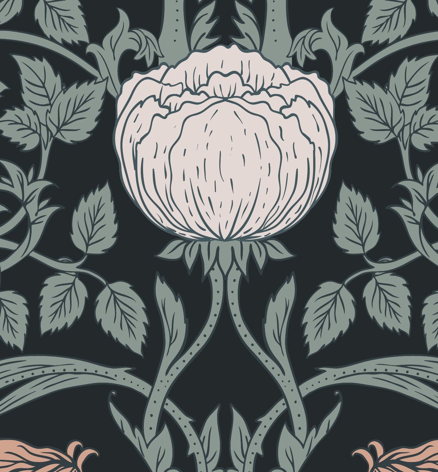 Royal Regalia Dark Wallpaper 4 Wallpaper and Wall Murals South Africa Royal Regalia Dark Wallpaper close-up showing texture and colour