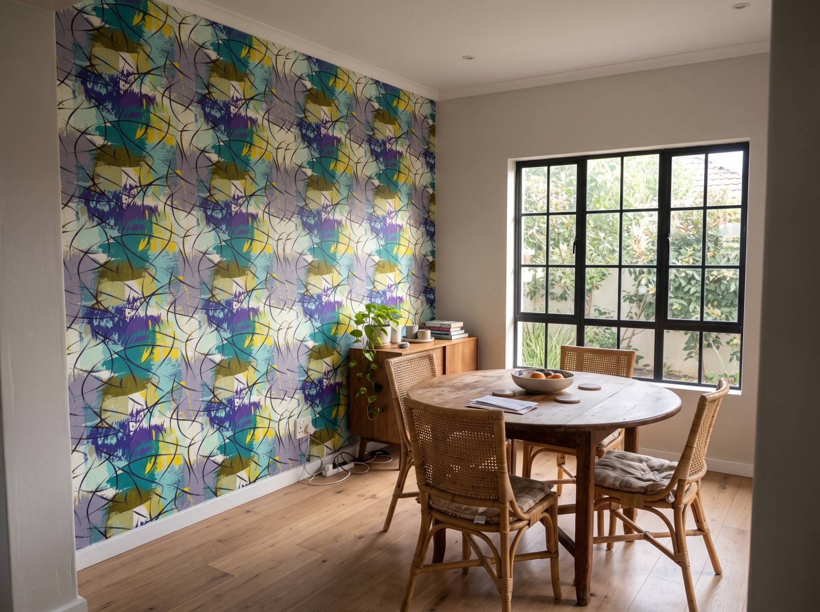 Echo 25 Wallpaper 3 Wallpaper and Wall Murals South Africa Echo 25 Wallpaper shown in a dining room