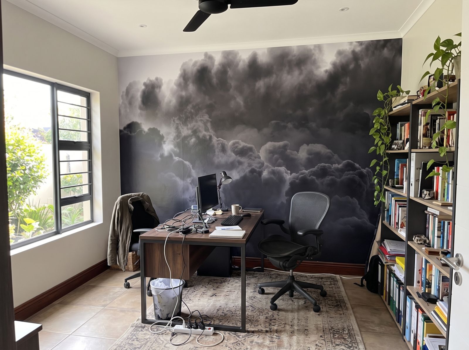 Mural Prose 3 Wallpaper and Wall Murals South Africa Mural Prose shown in a bedroom