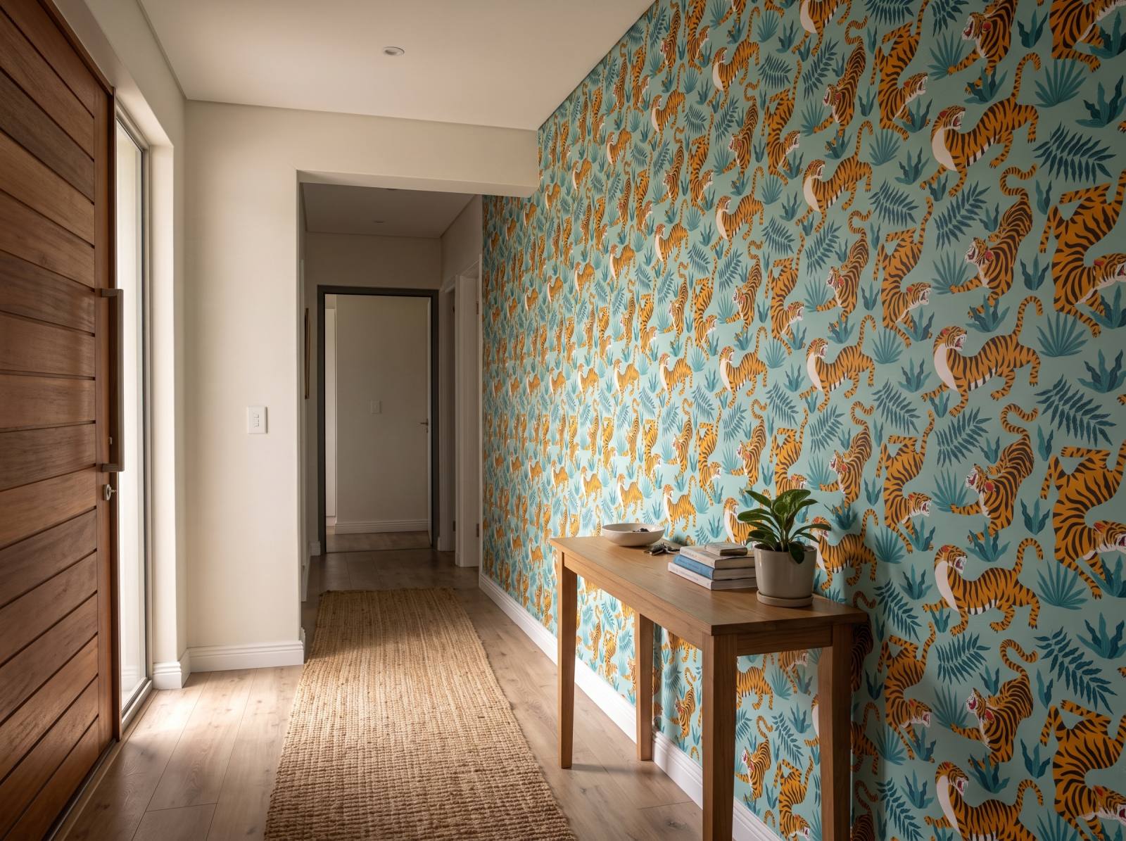 Flagrant Wallpaper 3 Wallpaper and Wall Murals South Africa Flagrant Wallpaper shown in a hallway