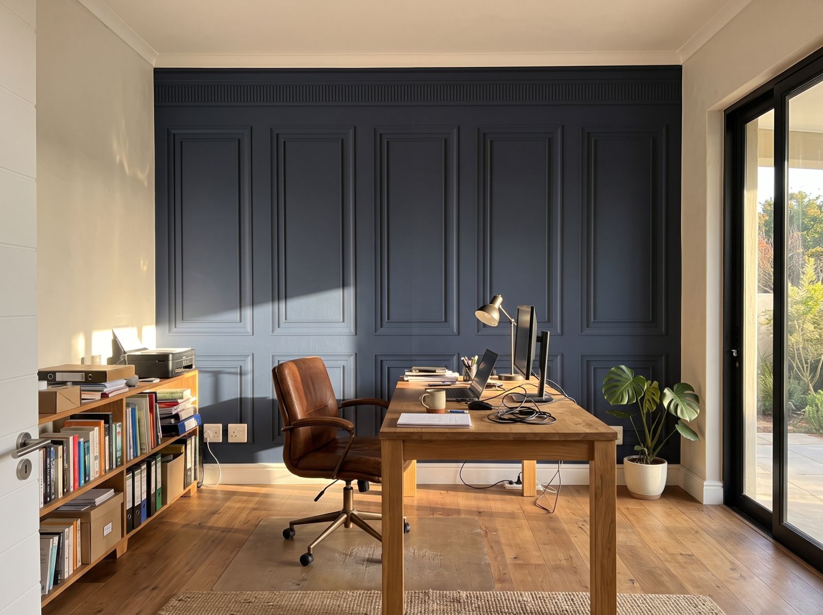 Mural Panel Moods 3 Wallpaper and Wall Murals South Africa Mural Panel Moods shown in a home office