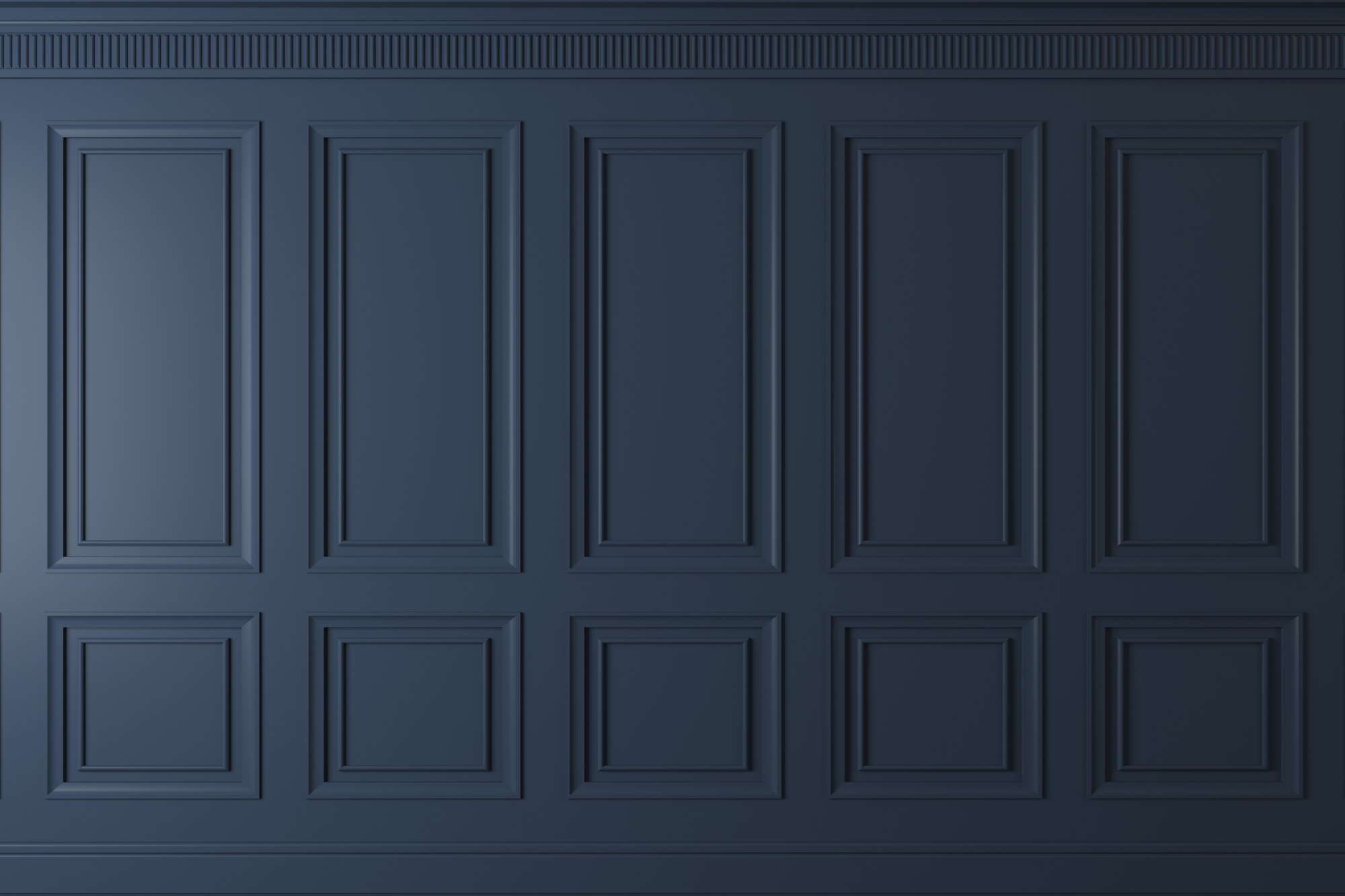 Mural Panel Moods 2 Wallpaper and Wall Murals South Africa Mural Panel Moods, panelled wall in navy mural - WallpaperOnline