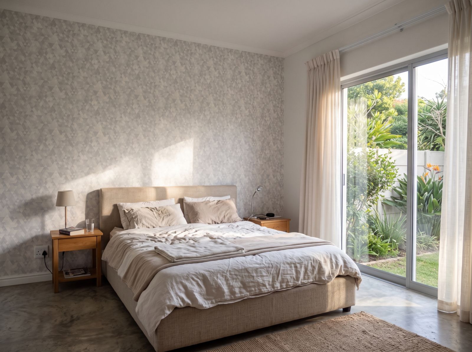 Magnus Wallpaper 3 Wallpaper and Wall Murals South Africa Magnus Wallpaper shown in a bedroom