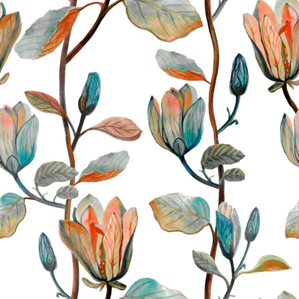 Magnolia Dusk Wallpaper