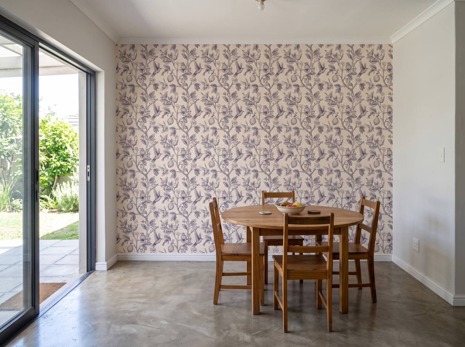 Sugar Lemon Wallpaper 1 Wallpaper and Wall Murals South Africa Sugar Lemon Wallpaper shown in a dining room