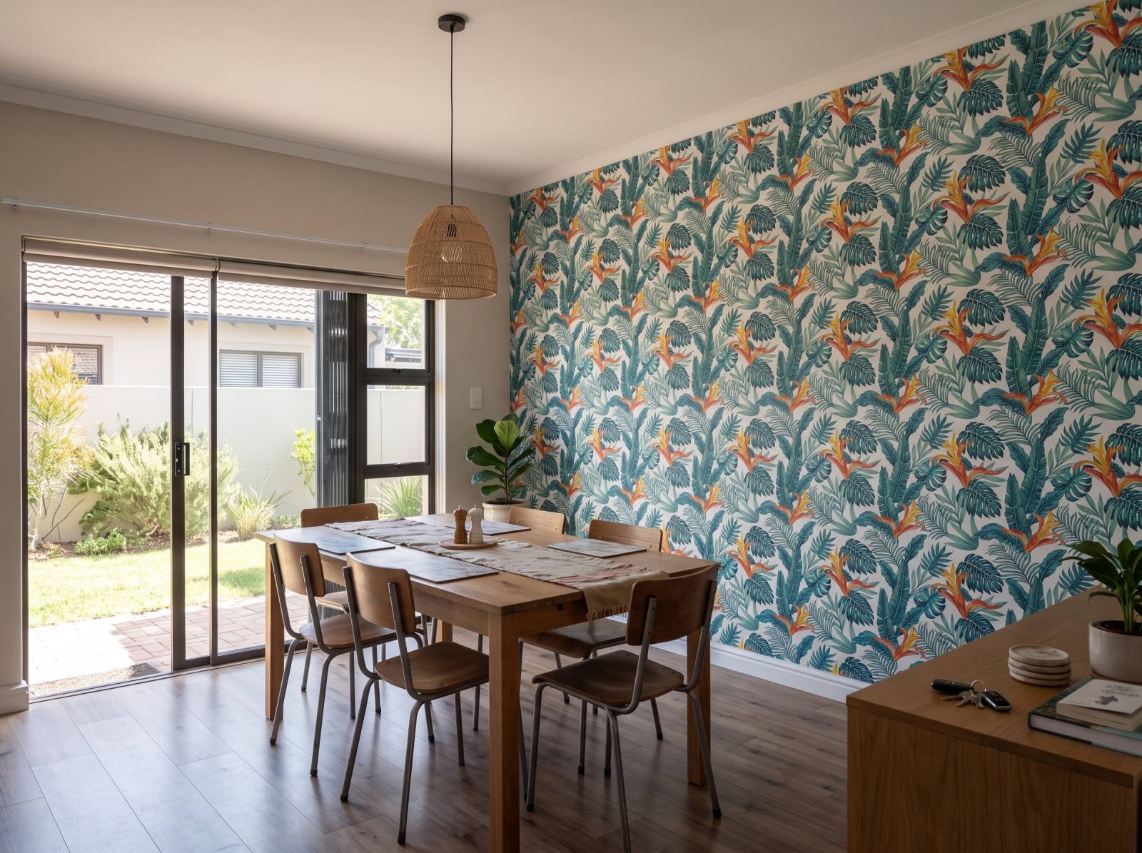 Deliciosa Designer Wallpaper 3 Wallpaper and Wall Murals South Africa Deliciosa Designer Wallpaper shown in a dining room