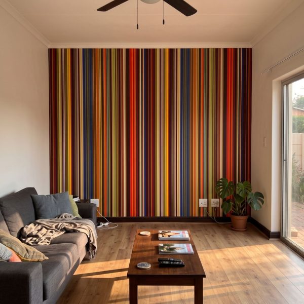 Mural Autumn Stripes