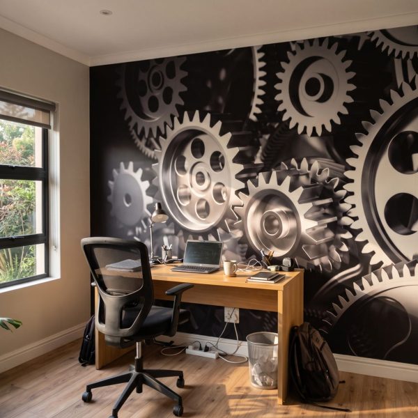 Mural Cogs of Time
