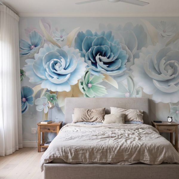 Mural Floral Fondant