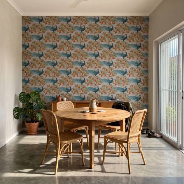 Peafowl East Wallpaper